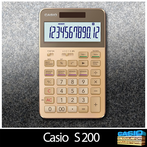 Casio s200 calculator best sale